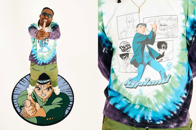 Rapper-Backed Anime Apparel