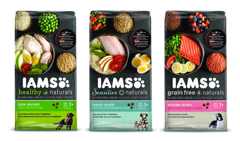 Wholesome Pet Food Packaging iams healthy naturals