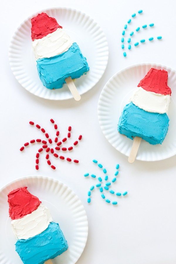 Popsicle-Inspired Holiday Cakes