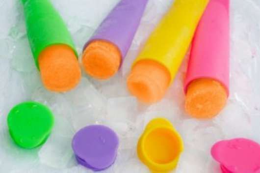 Squeeze-Tube Freezie Molds