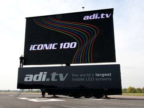 Enormous Portable LED TVs