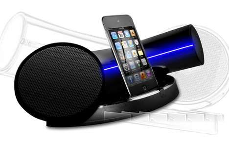 Tubular Smartphone Boomboxes