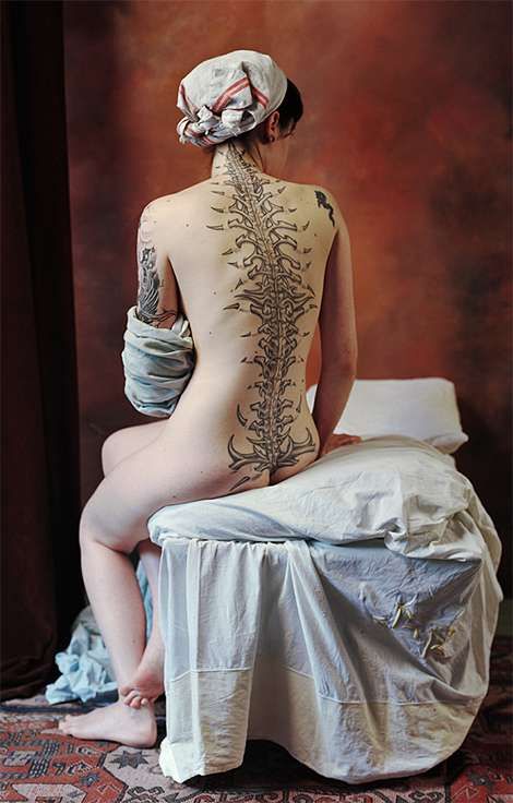 Spinal Cord Tattoos