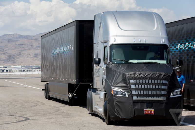 Self-Driving Commercial Trucks