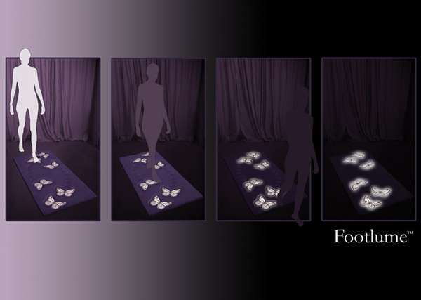 Interactive Glowing Rugs