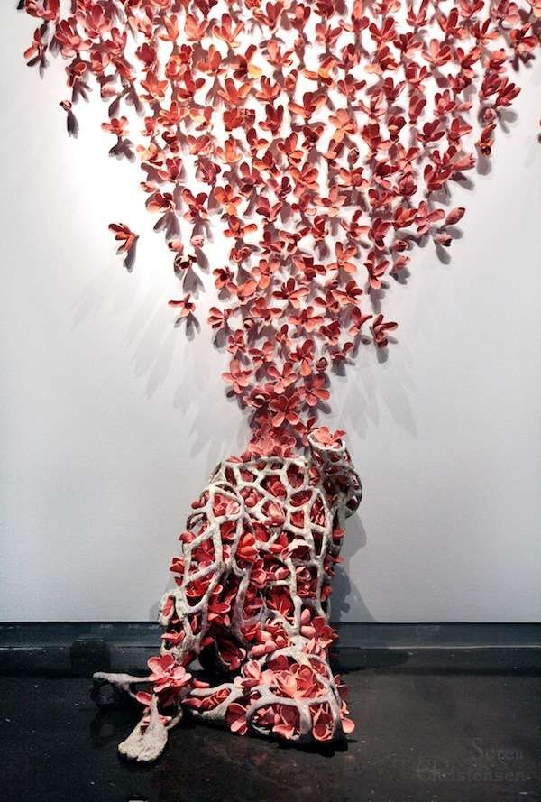 Flower-Exploding Sculptures