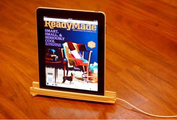 DIY Eco Tablet Holders