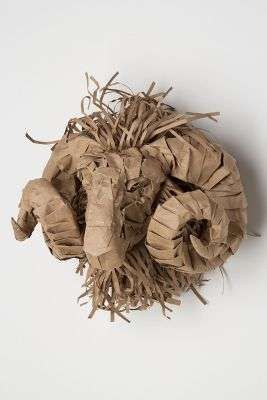 Crinkled Paper Taxidermy