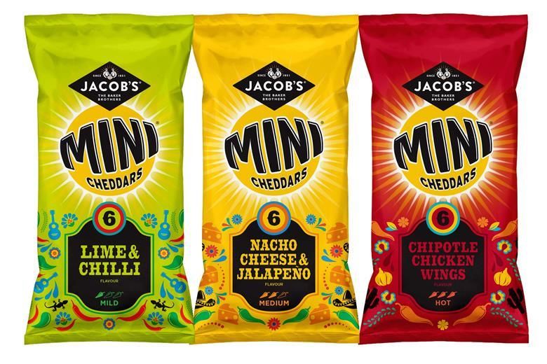 Cheesy Mexican-Inspired Snacks : Jacob's Mini Cheddars
