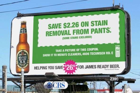 Clever Coupon Billboards