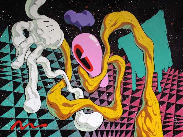 Psychedelic Dimension Paintings