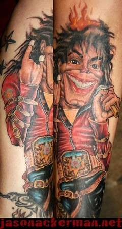 Flaming Celeb Ink