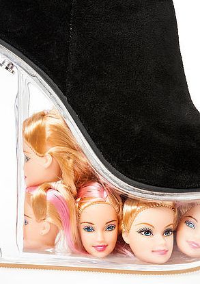 Barbie Head-Filled Footwear