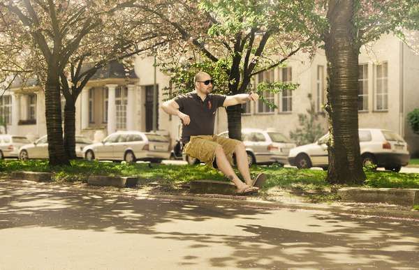 Invisible Outdoor Seating