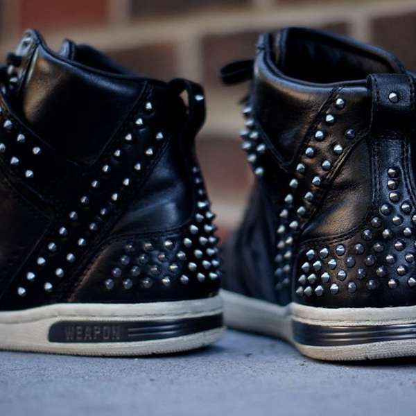 Edgy Weaponized Sneakers John Varvatos x Converse