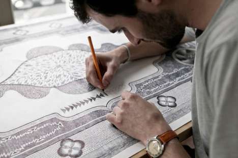 Intricate Carpet Illustrations