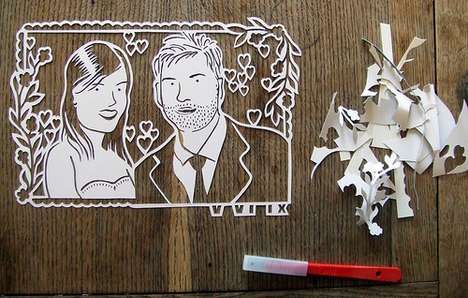 Ultra-Precise Papercut Portraits