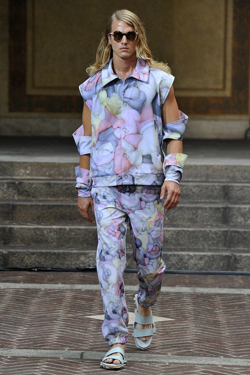 Eccentrically Patterned Menswear