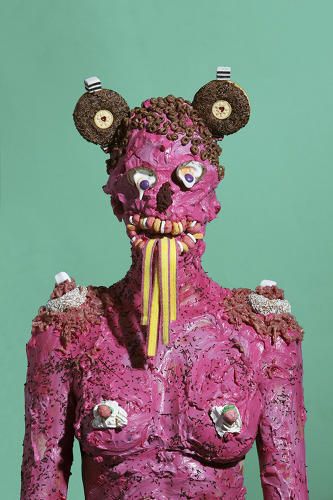 Humanized Junk Food Sculptures