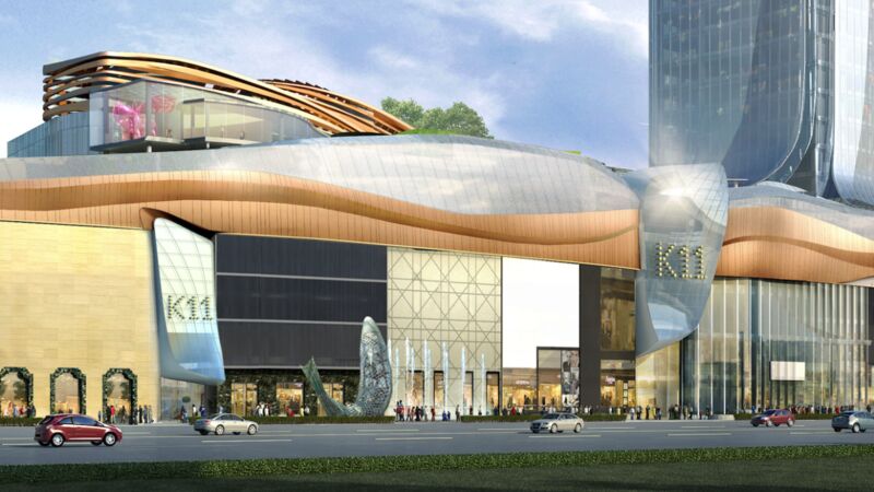 Luxury Chinese Mall Complexes K11 Art Mall