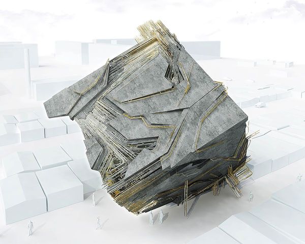 Rocky Cubic Architecture