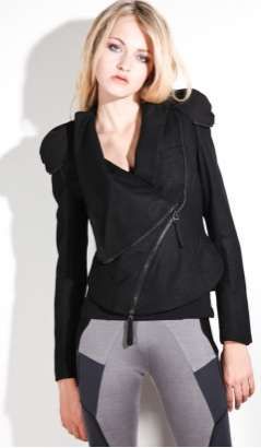 Shoulder Pad Biker Jackets