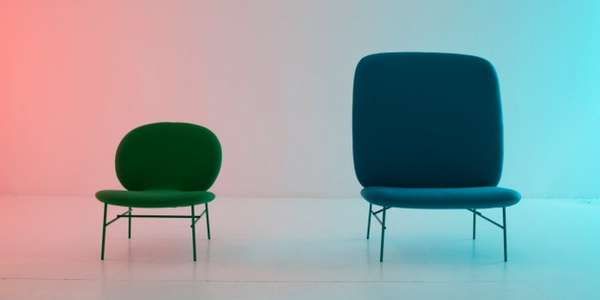 Rounded Colorful Seating