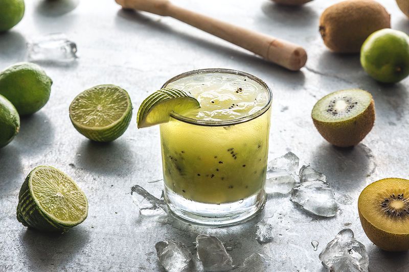 Citrusy Kiwi Cocktails