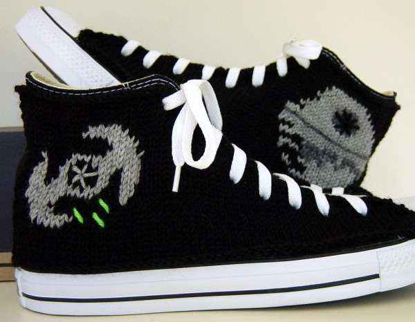 Geek-Chic Crochet Kicks