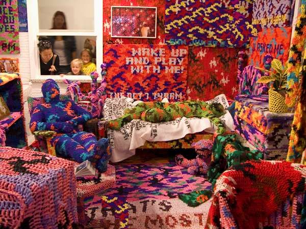 Extreme Crochet Installations 