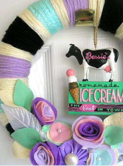 Ice Cream Wreaths