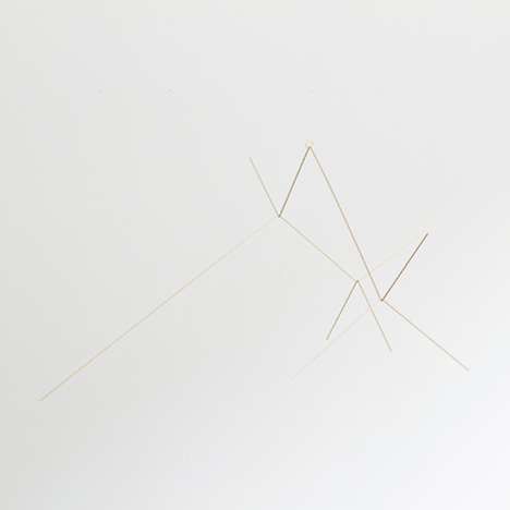 Minimalist Suspended Mobiles