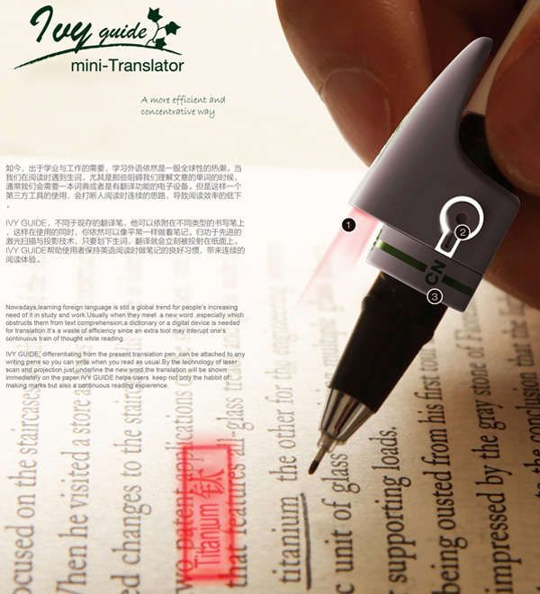 Multilingual Pen Accessories