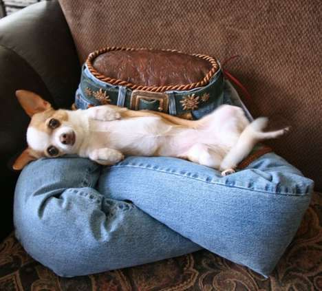 Canine Denim Beds