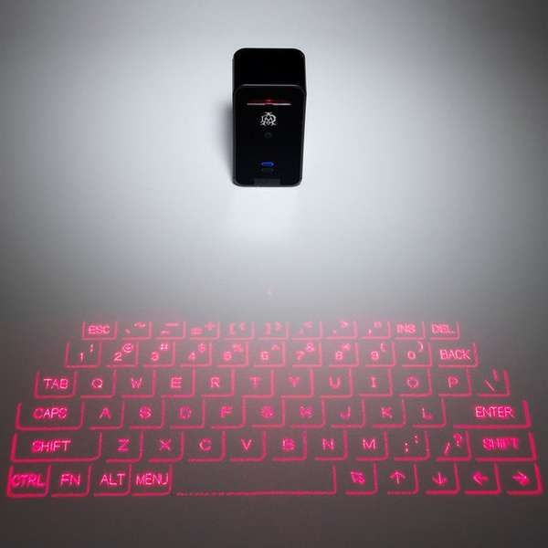 Laser-Projecting Keyboards