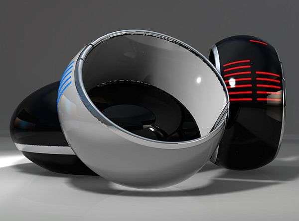 Futuristic Bangle Timepieces