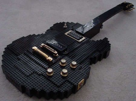 LEGO-Made Guitars