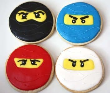 Halloween Ninja Cookies