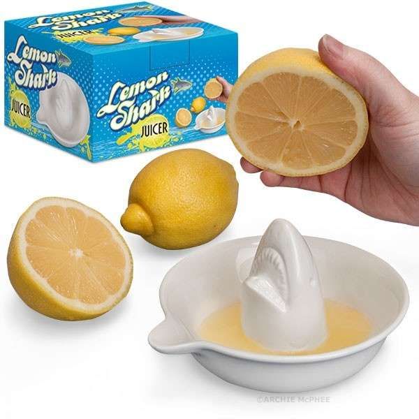 Shark-Shaped Citrus Squeezers