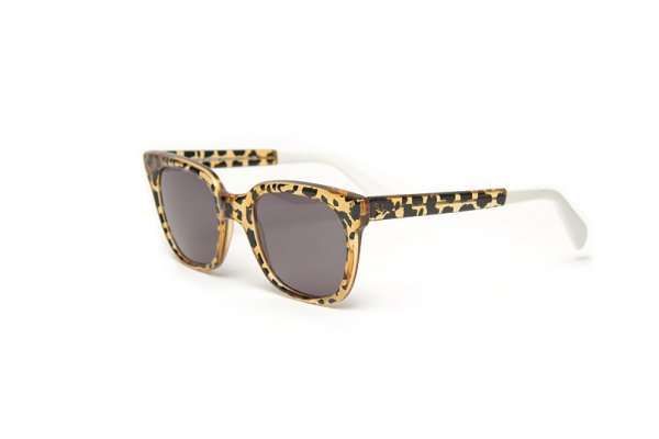Leopard Wayfarer Sunglasses