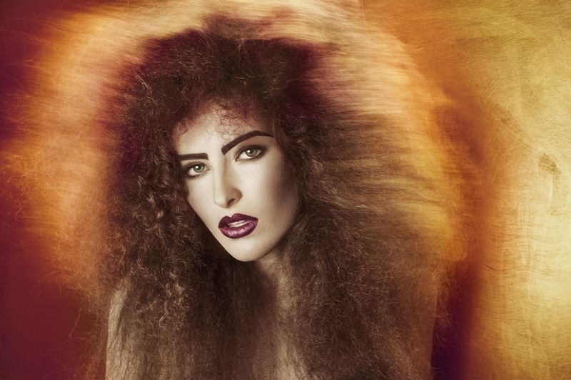 Haute Hair-Teased Editorials