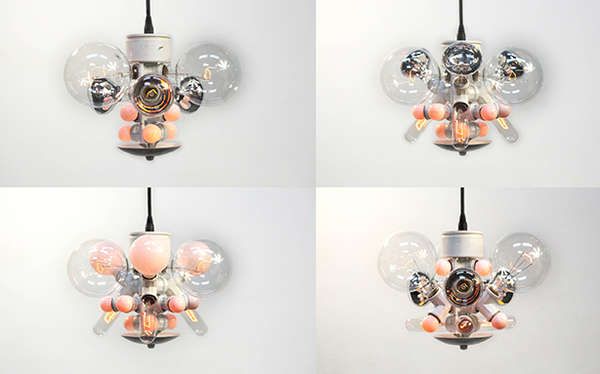 Reconfigurable Insect-Like Lighting