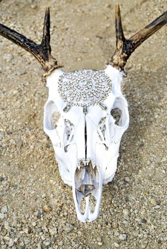 Bejeweled Taxidermy Decor