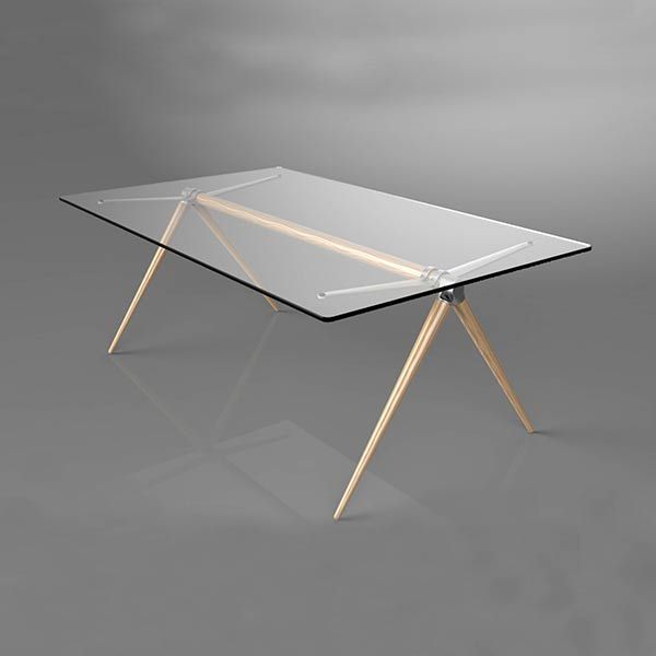 Minimalist Glass Tables