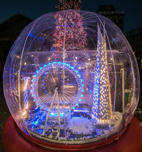 Toy Landmark Snow Globes