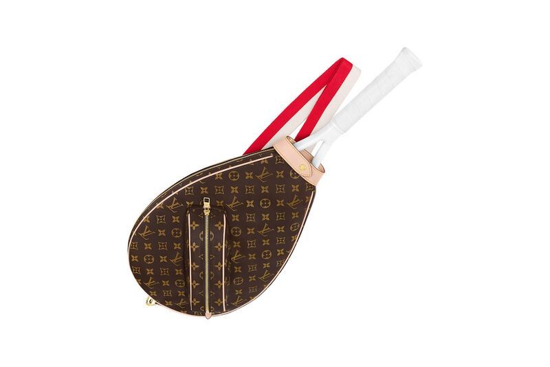 Louis Vuitton Unisex Adults Monogram Pocket Tennis Racket Cover Brown -  Shop Linda's Stuff