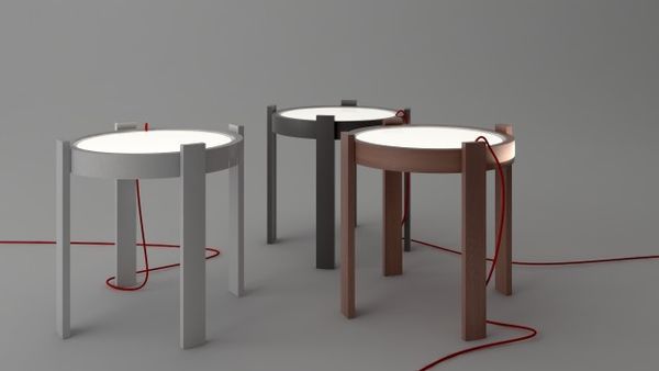 Illuminated Tabletop Furniture