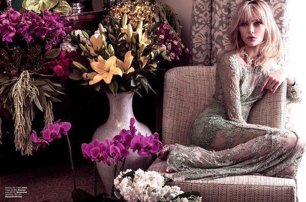 Fabulously Floral Editorials