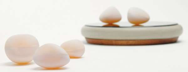 Luminous Pebble-Like Lamps