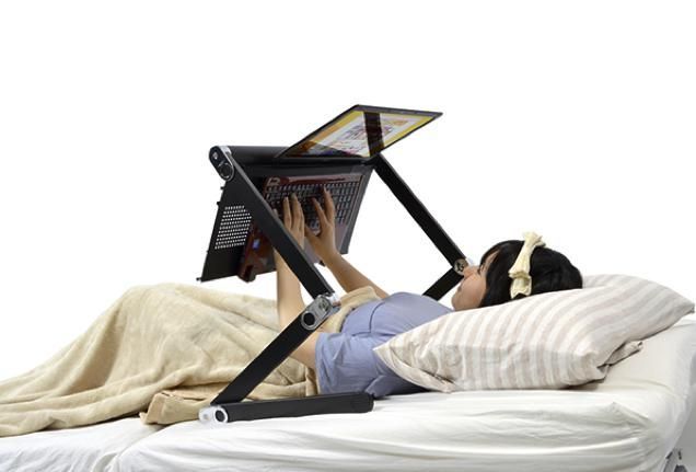 Lying Down Laptop Stands